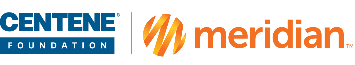 centene and meridian logos