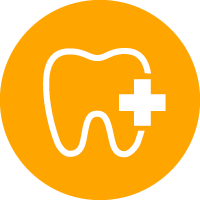 Tooth care icon