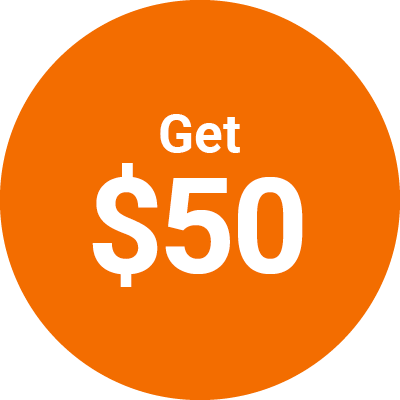 get $50
